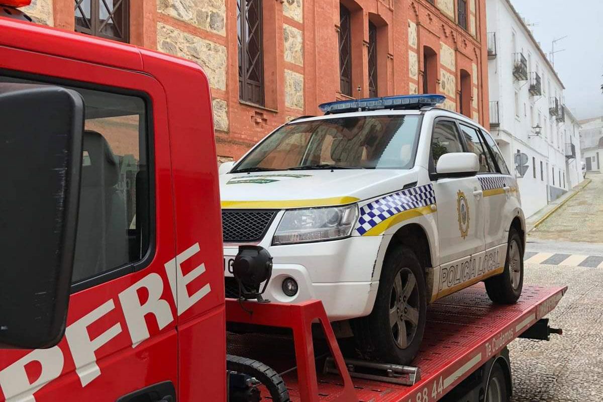 Policía Local de Aracena se queda sin coche para patrullar y dar servicios - Sppme-A