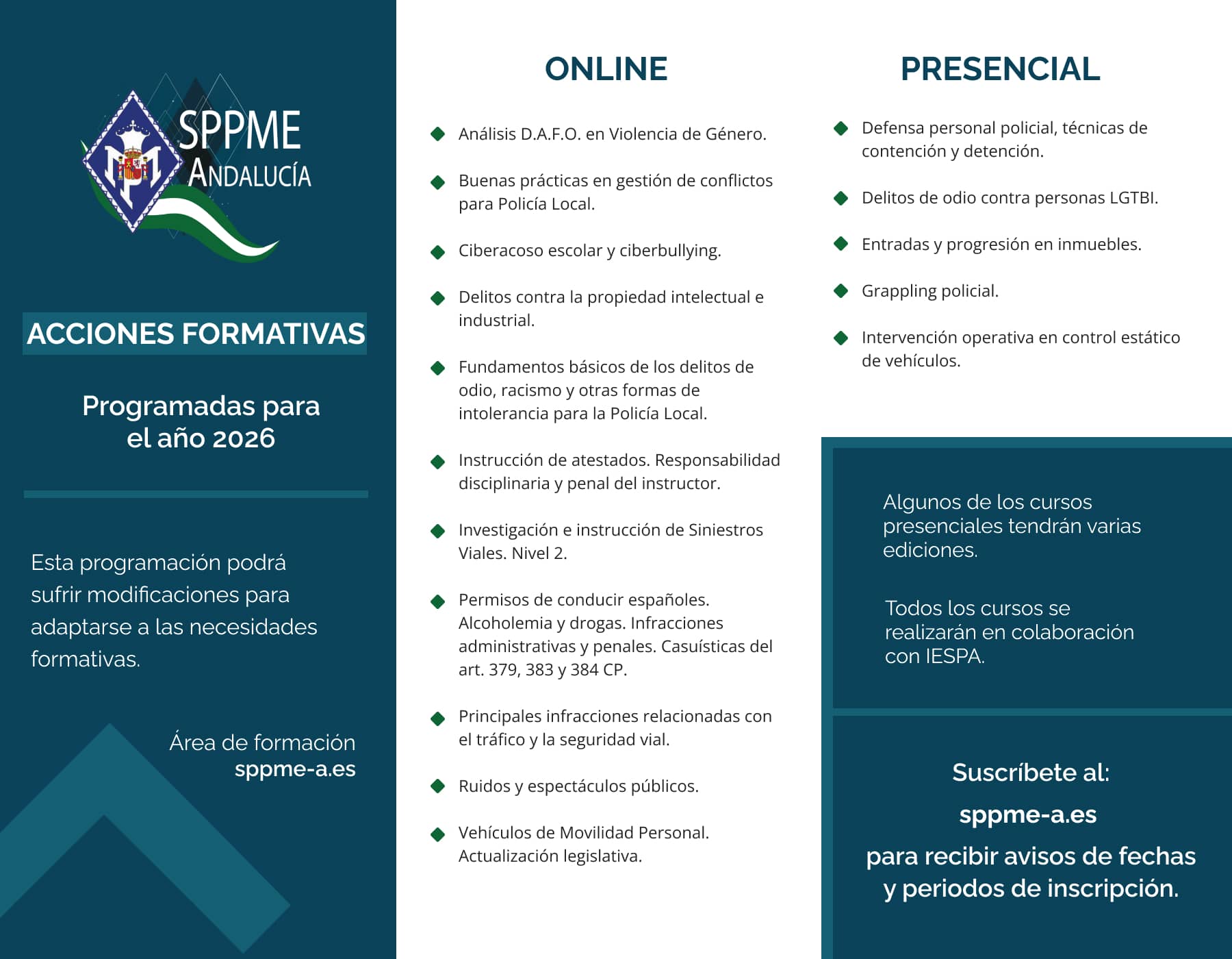 sppme-a acciones formativas 2026 formación