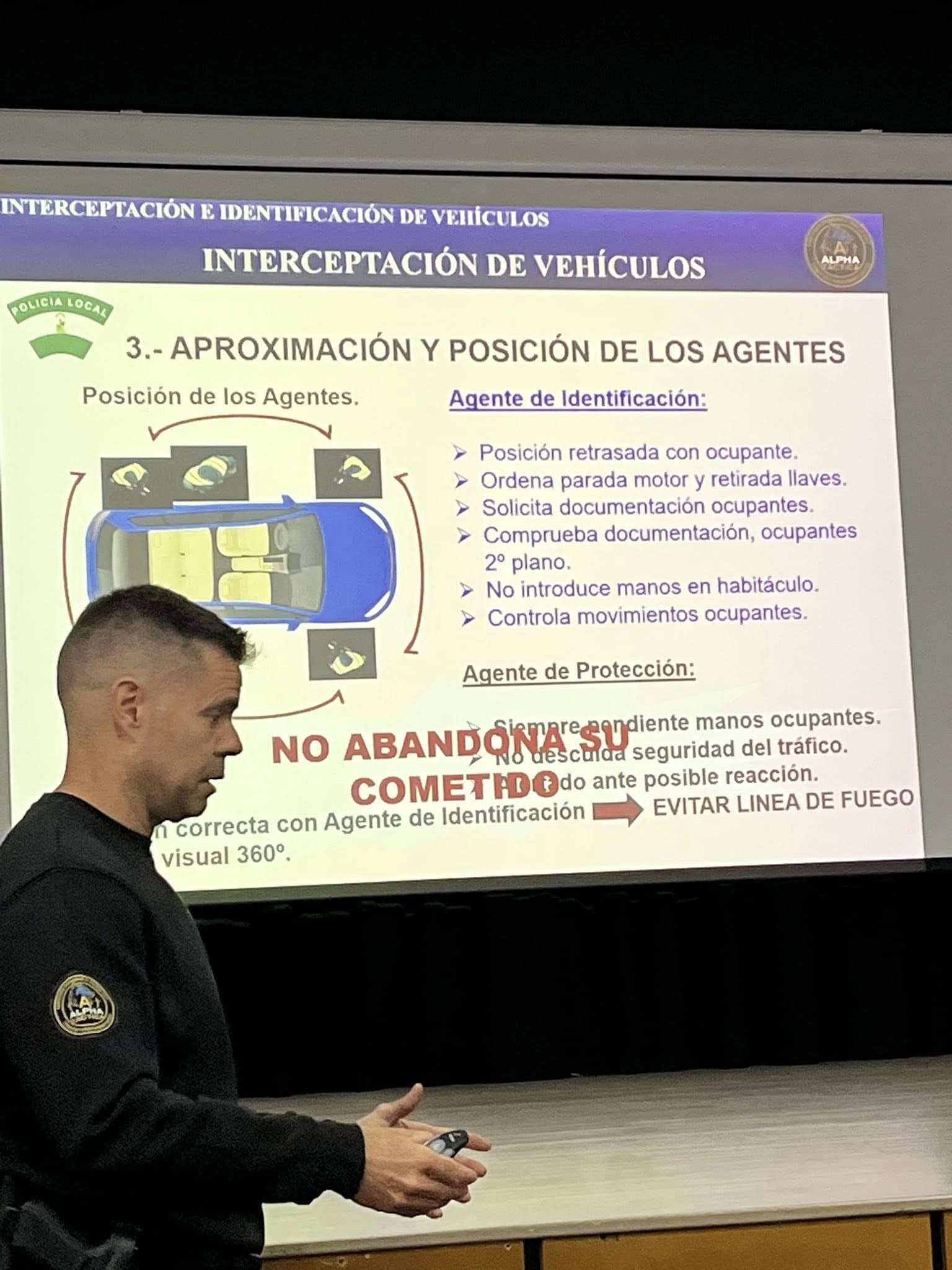 Curso Intervención e Interceptación de Vehículos en Benahavís impartida por ALFA TÁCTICA