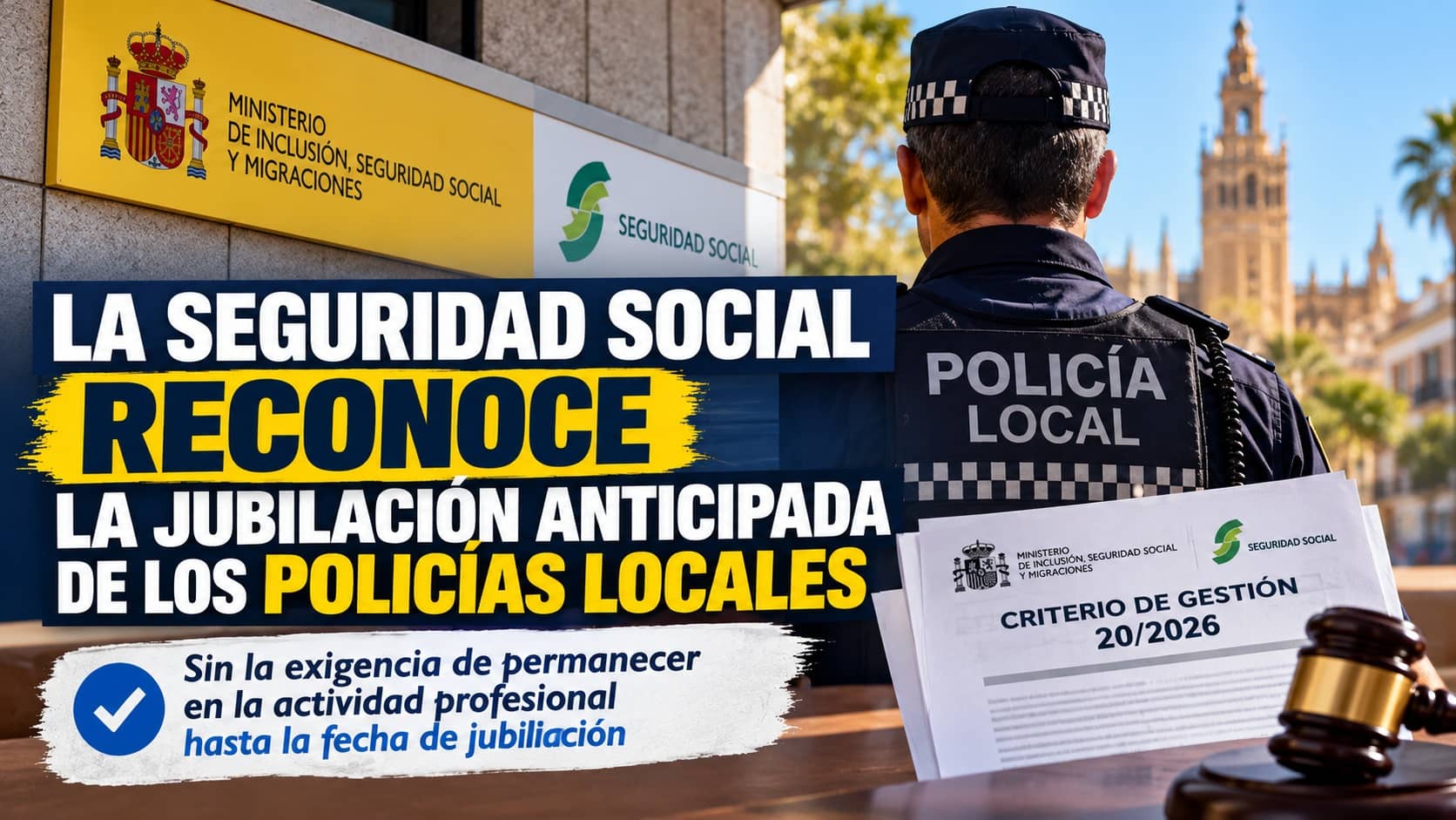 jubilación anticipada de policías locales