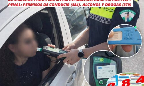 Diferencias prácticas entre infracción administrativa y penal